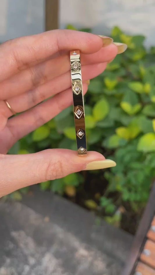 Diamond cuffs