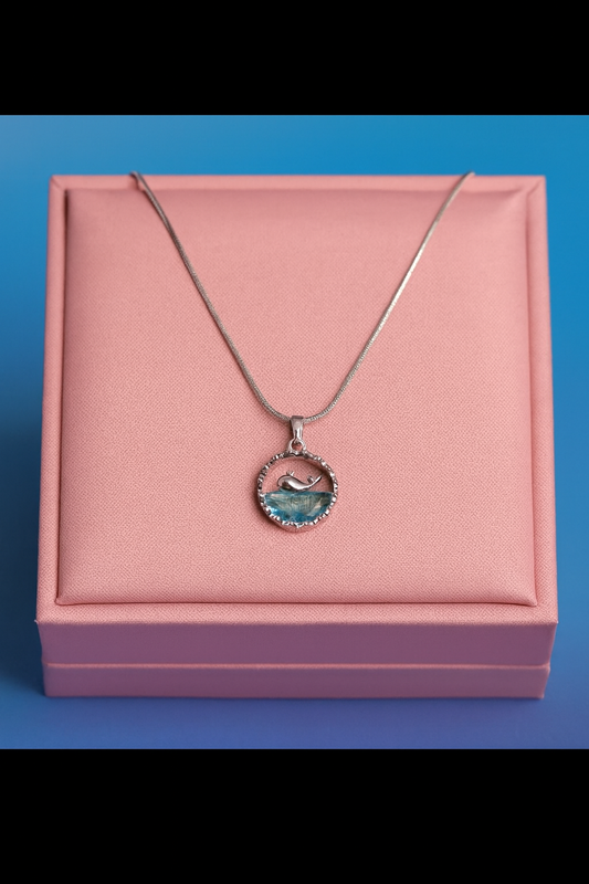 Dolphin drift pendant