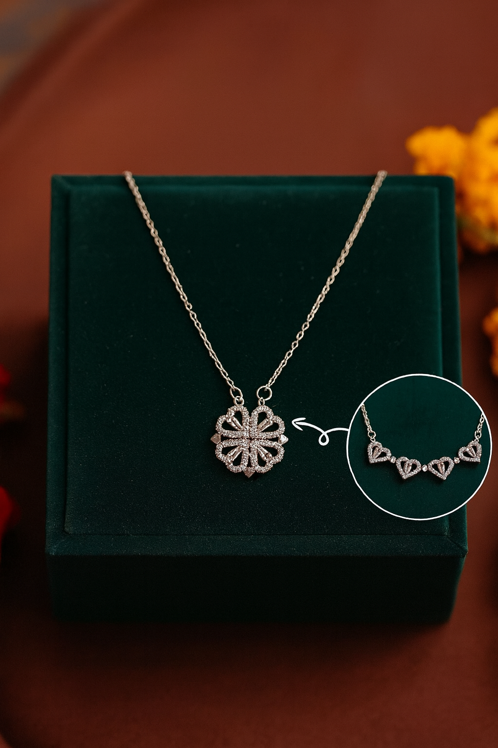 Flower pendant