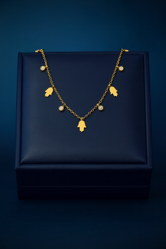 Mystic palm necklace