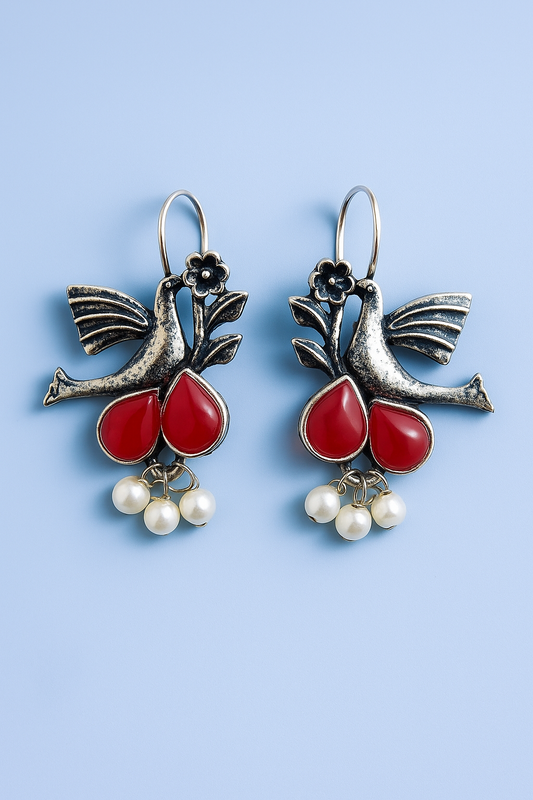 Dove earrings